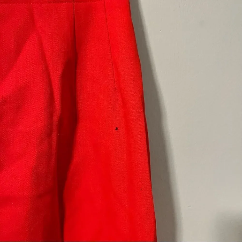 Escada Vintage Wool Skirt with Slit Size 38